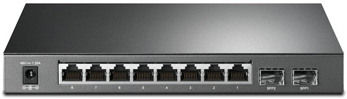 TP-Link SG2210P Omada Switch con 8 Puertos Gigabit PoE+ y 2 SFP